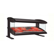 Présentoir chauffant incliné avec eclairage LED - Simple niveau