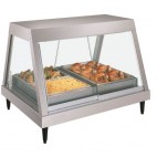 Vitrine de maintien chaud avec humidification 1 niveau