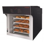 Armoire de maintien chaud sans portes 4 niveaux traversant