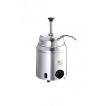 Bain-marie garniture inox avec pompe capacité 2,8 L