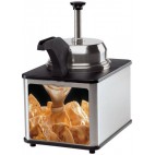Bain-marie garniture personnalisable avec bec chauffant inox