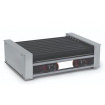 Appareils à Hot Dog Grill saucisses rotatif horizontal avec revetement anti-adhérent - Largeur 56cm