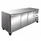 Desserte réfrigéré centrale 3 portes inox 0,28 KW L 1795 x P 600 x H 850 mm