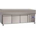 Soubassement réfrigéré inox 255 L