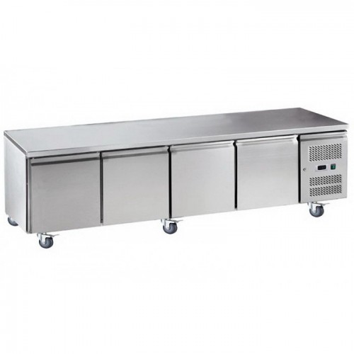 Soubassement réfrigéré 4 portes inox 337 L Soubassement réfrigéré 4 portes inox 337 L