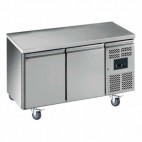 Desserte réfrigérée centrale -18/-22°C à 38°C inox 2 portes gamme gastro GN1/1 282 L