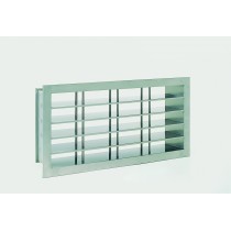 Guichet à alvéoles sur mesure, en acier inoxydable