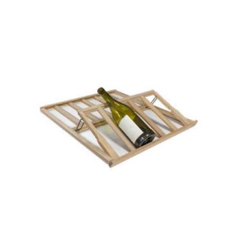 Clayette intérieure en bois de hêtre supplémentaire inclinable pour caves à vin Clayette intérieure en bois de hêtre supplémentaire inclinable pour caves à vin