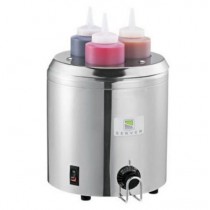 Bain-marie garniture02 inox pour bouteilles souples