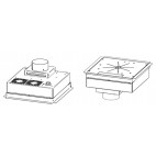 Kit intégrable monophasé induction induc-dtone 1 foyer sans verre vitrocéramique