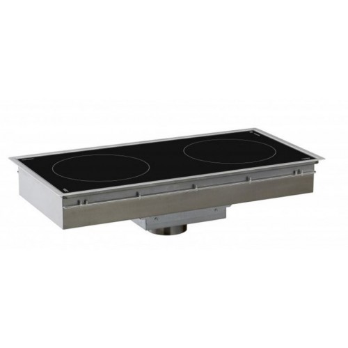 Plaque induction encastrable gamme geoline double foyer modèle GL2 3000 DIR 