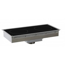 Plaque induction encastrable gamme geoline double foyer modèle GL2 3000 DIR 