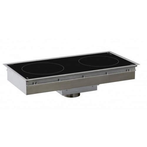Plaque induction encastrable gamme geoline double foyer modèle GL2 6000 DIR Plaque induction encastrable gamme geoline double foyer modèle GL2 6000 DIR