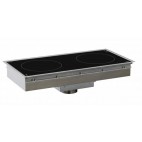 Plaque induction encastrable gamme geoline double foyer modèle GL2 6000 DIR
