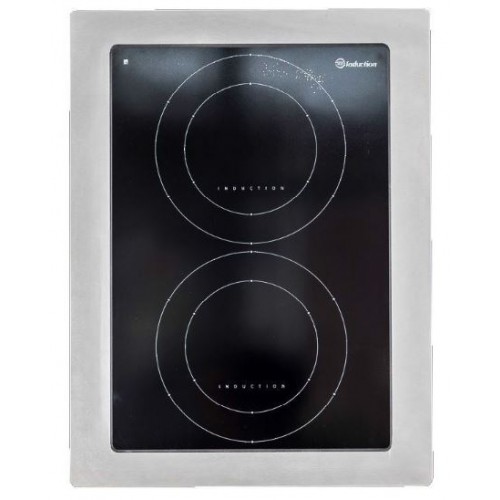 Plaque induction encastrable gamme bioline double foyers modèle D2IC 6000 Plaque induction encastrable gamme bioline double foyers modèle D2IC 6000