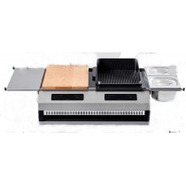 Plancha induction et grill en fonte 280 x 560 mm