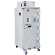 Conteneur isotherme réfrigérée avec roues 500 litres groupe froid ventilé 0°C/+10°C sur le dessus
