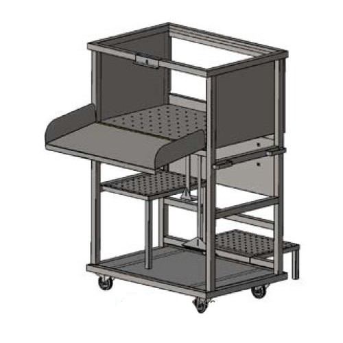 Trémie à glace 310 L inox AISI 304 Trémie à glace 310 L inox AISI 304