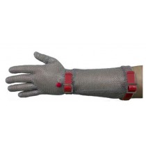 Gants cotte de maille avec manchette stoplame main gauche