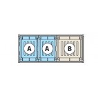Bacs de rétention pour Rayonnages gamme 6611 - 6811 - 6811/B - 6622, profondeur 460 mm