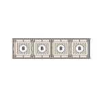 Bacs de rétention pour Rayonnages gamme 6611 - 6811 - 6811/B - 6622, profondeur 460 mm