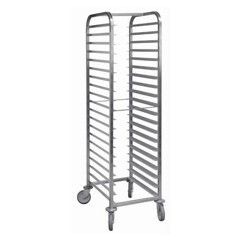 Echelle pâtissière en inox 441, 20 niveaux 400 x 600 mm hauteur 1800 mm espacement de 80 mm Echelle pâtissière en inox 441, 20 niveaux 400 x 600 mm hauteur 1800 mm espacement de 80 mm