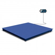 Plate-forme au sol robuste et précise avec 4 capteurs de charge modèle TX Tiger 1515-3T