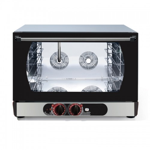 Four à convection électromécanique humidificateur 4 niveaux GN 1/1 et 600x400 230 V