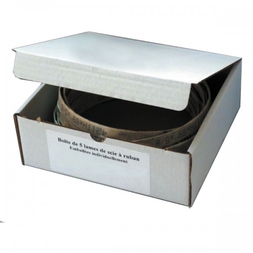 Boite de 5 lames 2040 X 16 mm pour scie à os Boite de 5 lames 2040 X 16 mm pour scie à os