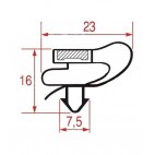 Joint de porte pour meubles réfrigérés POS208 et S903 S/S TOP