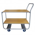 Servante plateau bois 200 kg, 2 dimensions