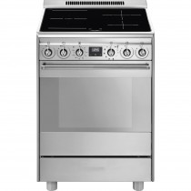 Cuisinière à induction 4 feux avec four électrique centre de cuisson 600 x 600 mm