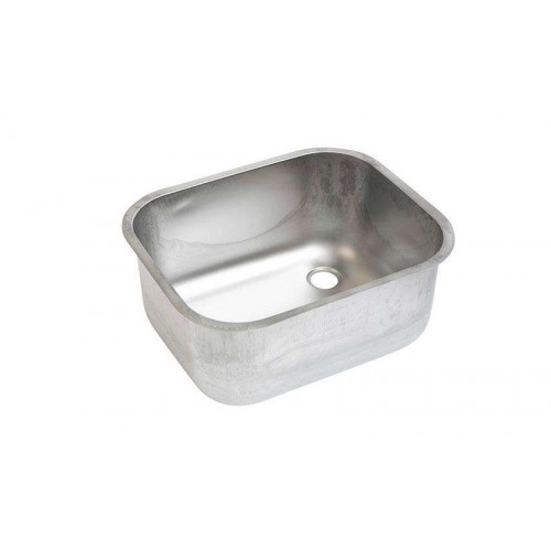Cuve à souder L 500 x P 400 x H 250 mm inox AISI 316 sans trop-plein évacuation à gauche Cuve à souder L 500 x P 400 x H 250 mm inox AISI 316 sans trop-plein évacuation à gauche
