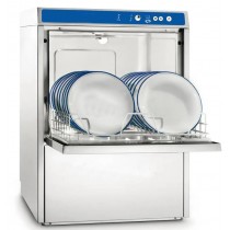 Lave-vaisselle avec double paroi avec adoucisseur et pompe de vidange intégrés, en acier inoxydable AISI 304, 5 700 W