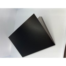 Couverture de menu A4, neutre, sans impression, 8 vues