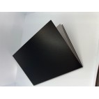 Carte Polypro A5 Support couverture 10/10° noir sans impression 4 vues