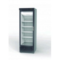 Armoire mini-market positive, porte vitrée, extérieur tôle plastifiée, gaz R290