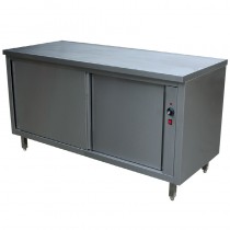 Table du chef Inox AISI 441 soudée bac à droite L 2000 x P 700 x H 900 mm