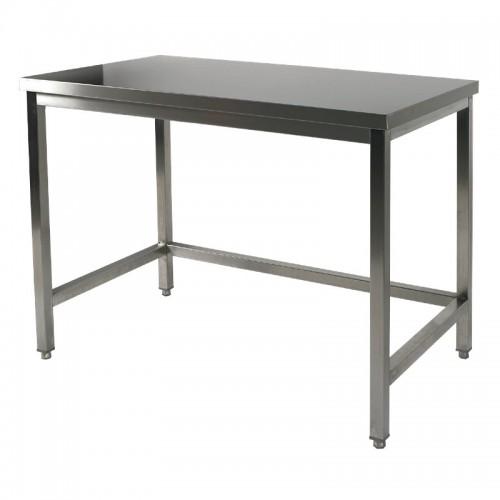 Table Inox AISI 441 soudée adossée L 1200 x P 700 x H 900 mm Table Inox AISI 441 soudée adossée L 1200 x P 700 x H 900 mm