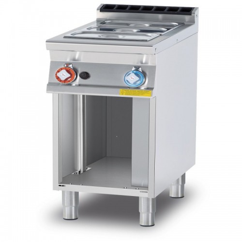 Bain-marie électrique sur meuble ouvert cuve GN1/1 + GN 1/3 150 Mono 2.85 Kw Bain-marie électrique sur meuble ouvert cuve GN1/1 + GN 1/3 150 Mono 2.85 Kw