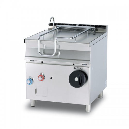 Sauteuse gaz fond inox 80 L relevage manuel 22 kW Sauteuse gaz fond inox 80 L relevage manuel 22 kW