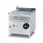 Sauteuse gaz fond inox 80 L relevage manuel 22 kW