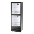 Armoire mixte 430 L congélateur en haut - réfrigérateur en bas