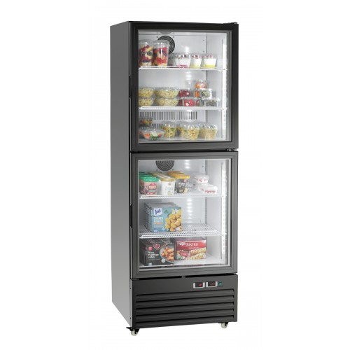 Armoire mixte 430 L congélateur en haut - réfrigérateur en bas Armoire mixte 430 L congélateur en haut - réfrigérateur en bas