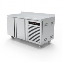 Tour pâtissier adossé 2 portes froid positif ventilé profondeur 800 mm 375 L