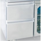 Bloc 2 tiroirs pour dessertes réfrigérées profondeur 600 mm