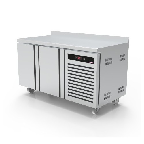 Desserte réfrigéré GN 1/1 profondeur 700 mm froid positif adossée 2 portes Desserte réfrigéré GN 1/1 profondeur 700 mm froid positif adossée 2 portes