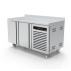 Desserte réfrigéré GN 1/1 profondeur 700 mm froid positif adossée 2 portes 
