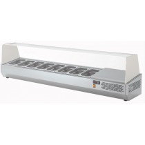 Vitrinette réfrigérée 6 bacs GN 1/3