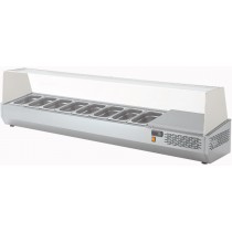 Vitrinette réfrigérée 12 bacs GN 1/3